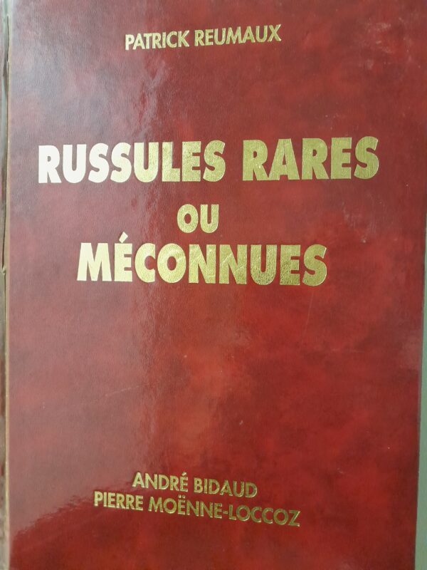 Russules rares ou méconnues - Patrick Reumaux